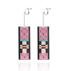 Magnifiques boucles d'oreilles Tanjirou/Nezuko pour un charme unique