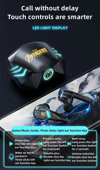 Marvel Spider‑Man Uzumaki Naruto Combo Pack, Wireless Bluetooth Earphones & Kunai Utility Knife