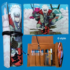Itachi/Sasuke motif haute définition Impression magnifique défilement de dessin animé trousse créative