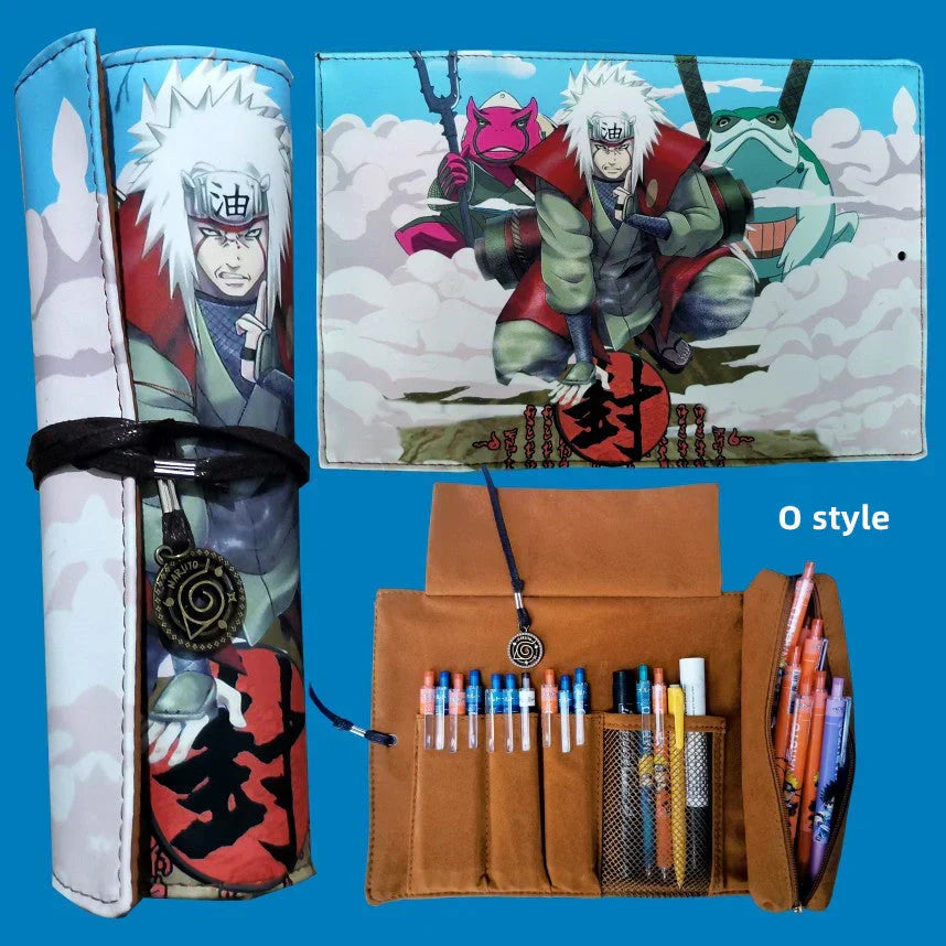 Itachi/Sasuke motif haute définition Impression magnifique défilement de dessin animé trousse créative