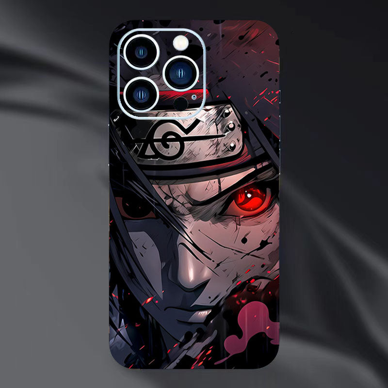 Film arrière de téléphone exquis Itachi/Jiraiya/Kakashi pour iPhone, motif personnalisé, protection HD