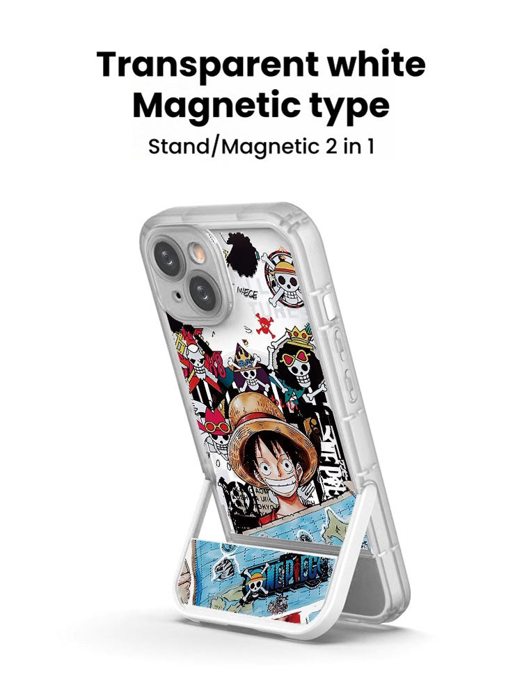 Coque de téléphone antichoc en silicone Nika Luffy pour iPhone