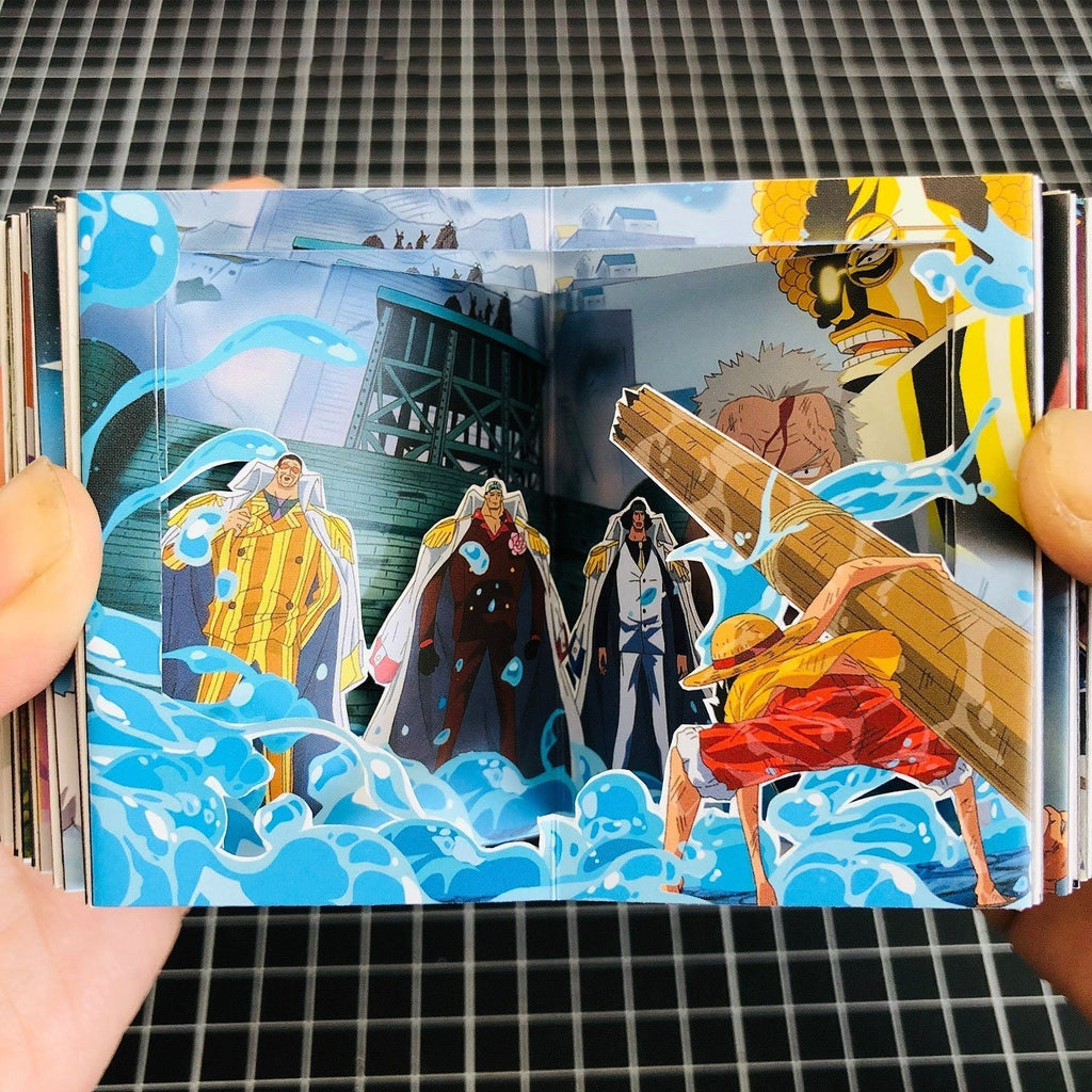 Bandes dessinées en trois dimensions Luffy/Zoro/Chopper