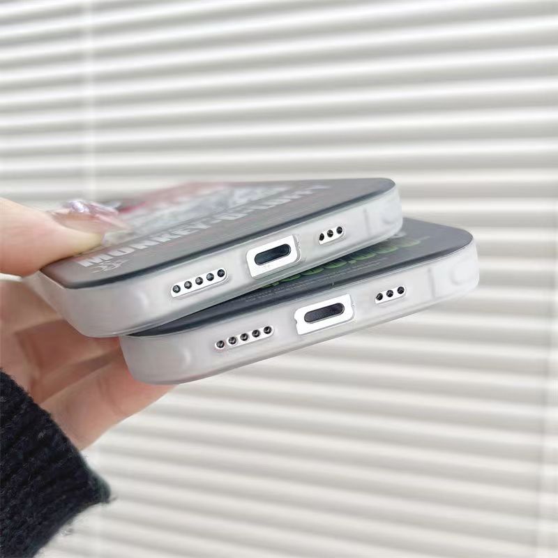 Coque de téléphone en silicone anti-choc tendance exquise Luffy/Zoro pour iPhone