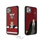 Coque de téléphone Luffy/Zoro/Ace 3D antichoc en silicone pour iPhone