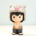 Version officielle Hashibira Inosuke de la tirelire décorative, amusante et adorable, en forme de cochon, qui change les pièces.