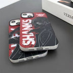 Coque de téléphone Luffy/Shanks antichoc en silicone pour iPhone