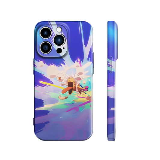 Luffy's Toons Power | One Piece 3D Printed Anime Phone Case