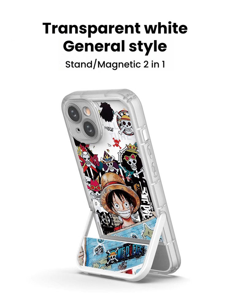 Coque de téléphone antichoc en silicone Nika Luffy pour iPhone