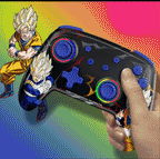 Manette de jeu Goku/Vegeta Sensible, contrôle précis, prise en main confortable, profitez de la passion du jeu