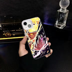 Coque de téléphone antichoc en silicone Uchiha Sasuke pour iPhone