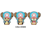 Autocollants 3D dégradés Luffy/Zoro/Nami