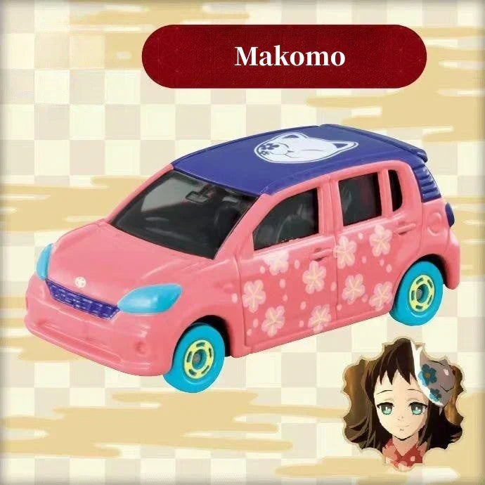Tanjirou/Nezuko/Zenitsu alliage modèle réduit de voiture Voiture de sport Jeep Véhicule tout-terrain jouet