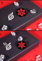 Collection de badges métalliques susuke/itachi/kakakshi Mangekyou Sharingan