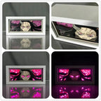 Tanjirou/Nezuko/Giyuu/Mitsuri Veilleuses de bureau exquises Luminescence Décoration de bureau