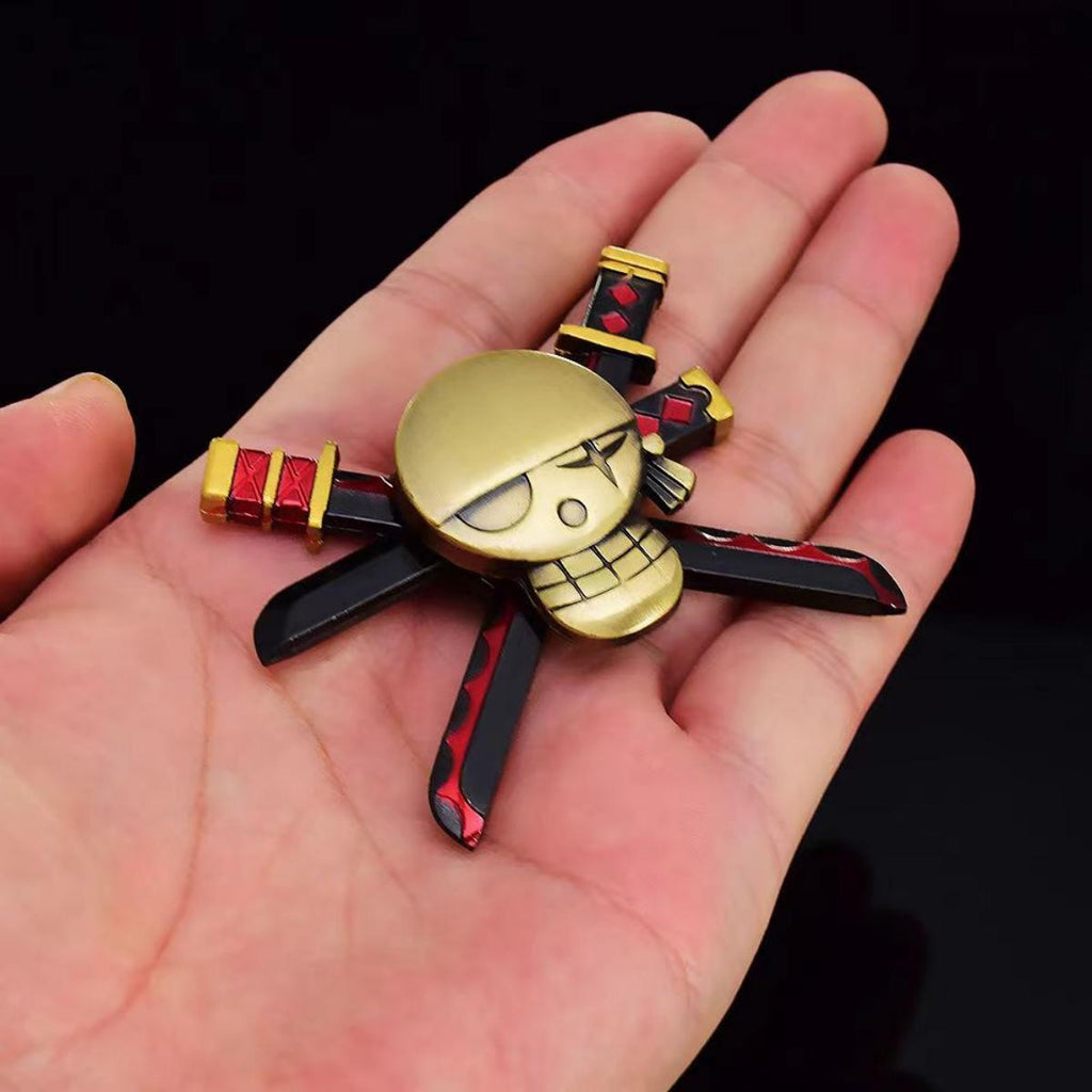 Jouet de décompression fidget spinner Luffy/Zoro/Robin