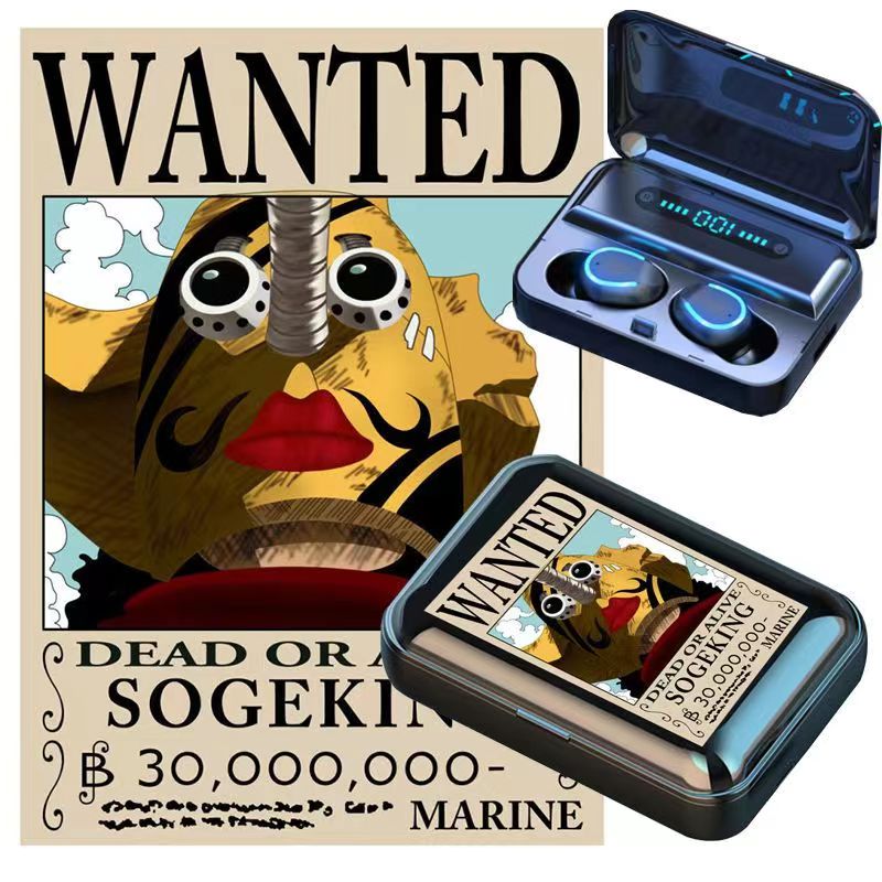 Écouteurs-boutons serre-tête audio sans fil sans perte Bluetooth 5.0 Luffy/Zoro