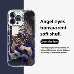 Coque de téléphone antichoc en silicone raffinée tendance Apple pour iPhone, Android Tanjirou/Nezuko