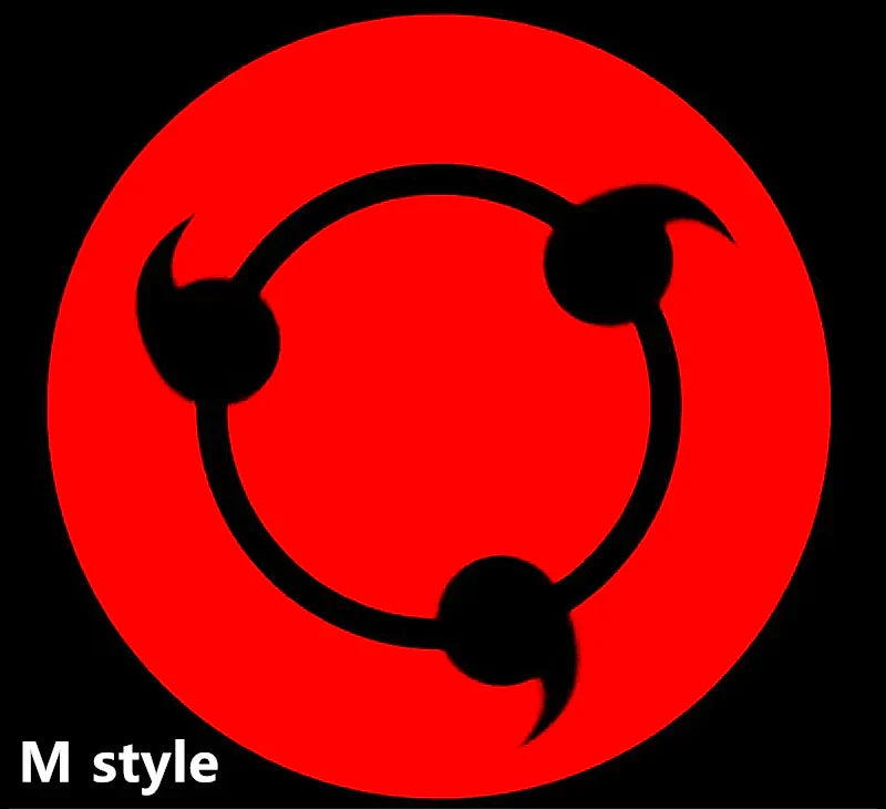 Projecteur d'images automatique Uzumaki Cool HD Sharingan avec capteur infrarouge
