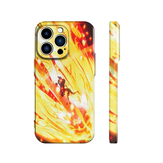 Luffy's Red Roc Strike | One Piece 3D Printed Anime Phone Case