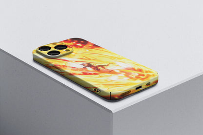 Luffy's Red Roc Strike | One Piece 3D Printed Anime Phone Case