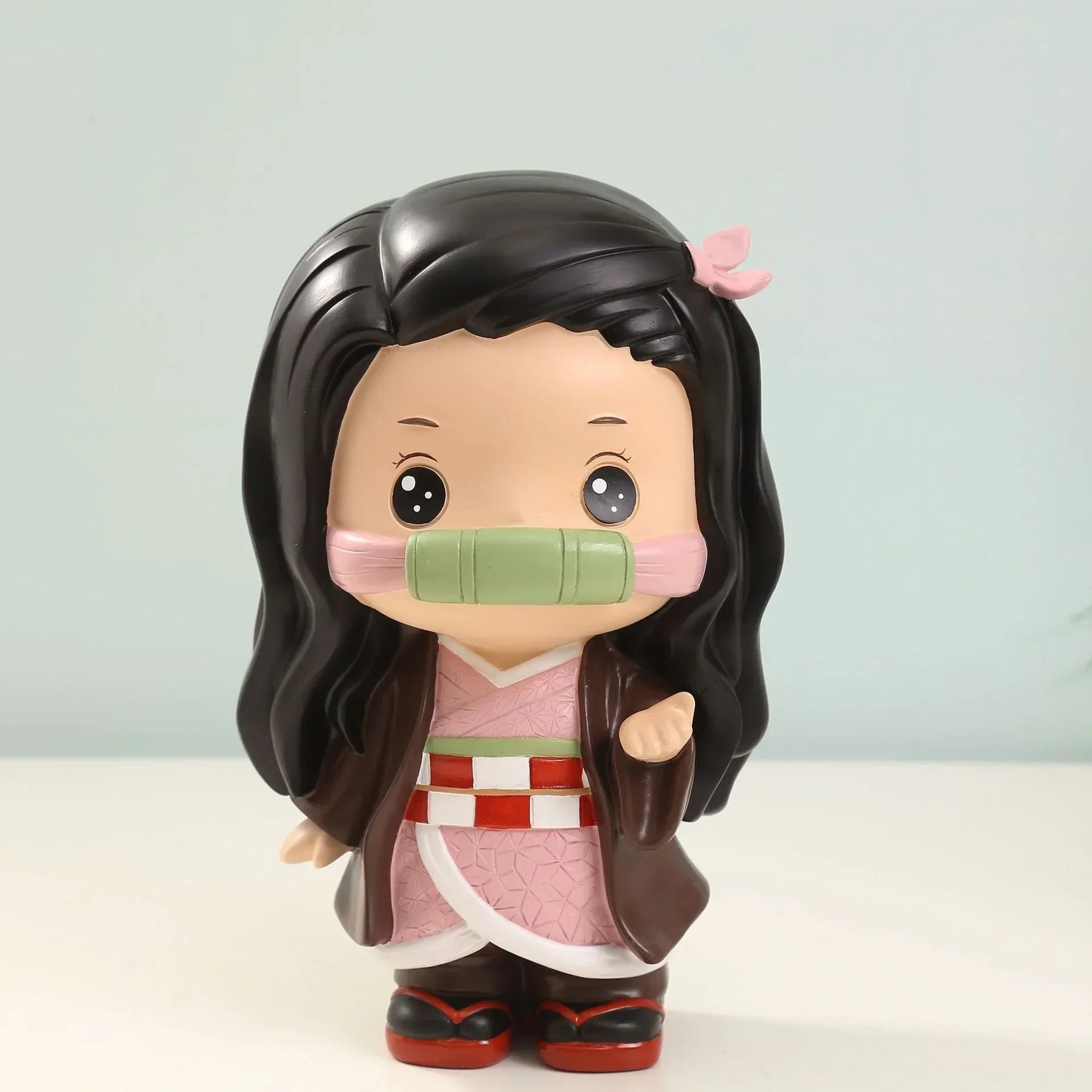 Version officielle Hashibira Inosuke de la tirelire décorative, amusante et adorable, en forme de cochon, qui change les pièces.