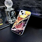 Coque de téléphone antichoc en silicone Uchiha Sasuke pour iPhone