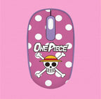 One Piece Chopper Luffy 2.4G Wireless Mouse, Cute Anime 1200 DPI Optical Computer Mouse for Laptop PC