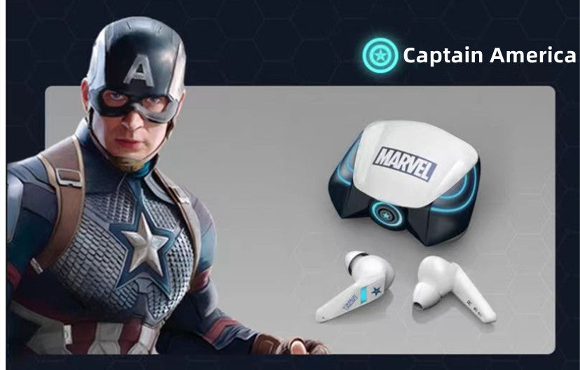 Marvel Spider‑Man Uzumaki Naruto Combo Pack, Wireless Bluetooth Earphones & Kunai Utility Knife