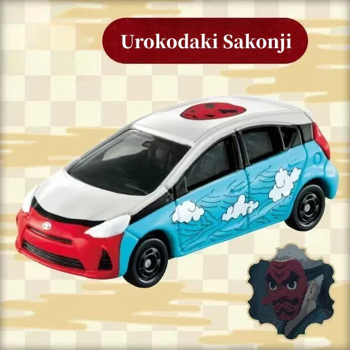 Tanjirou/Nezuko/Zenitsu alliage modèle réduit de voiture Voiture de sport Jeep Véhicule tout-terrain jouet