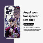Coque de téléphone antichoc en silicone raffinée tendance Apple pour iPhone, Android Tanjirou/Nezuko