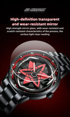 Montre rotative Sharingan de Sasuke/Madara/Itachi. Montre élégante et cool.