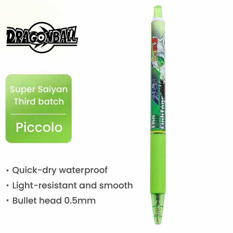 Stylo bille Goku/Vegeta Cool Push - Ressentez la puissance de l'anime en écrivant