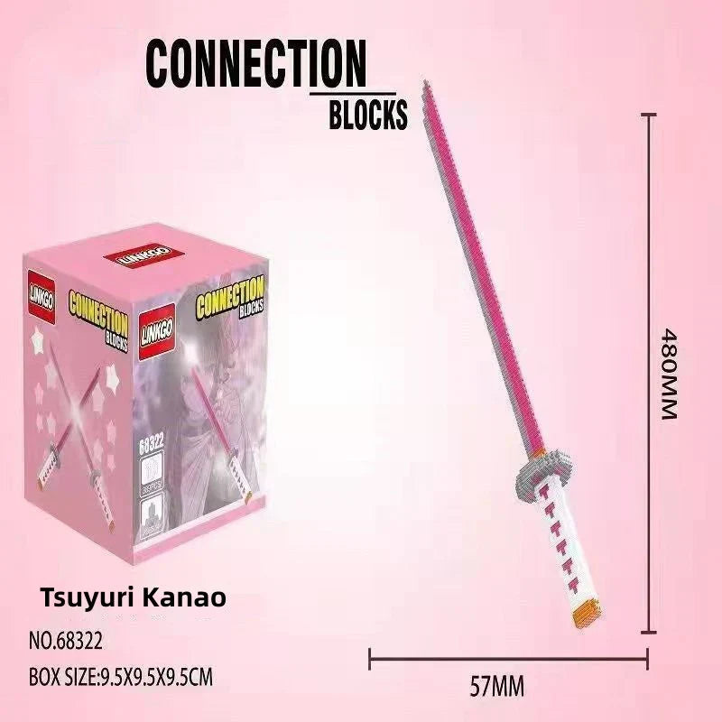 Kokushibo lumineux Bloc de construction 782 pièces modèle jouets