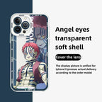 Coque de téléphone antichoc en silicone raffinée tendance Apple pour iPhone, Android Tanjirou/Nezuko