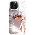 Coque de téléphone anti-collision en silicone tendance raffinée Inuyasha pour iPhone