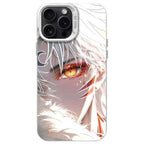Coque de téléphone anti-collision en silicone tendance raffinée Inuyasha pour iPhone