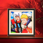 Jiraiya beau dessin animé artisanat dessin 3D