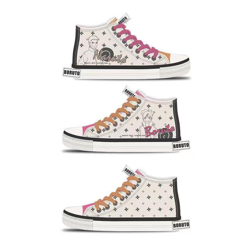 Uzumaki Boruto chaussures en toile décontractées et confortables