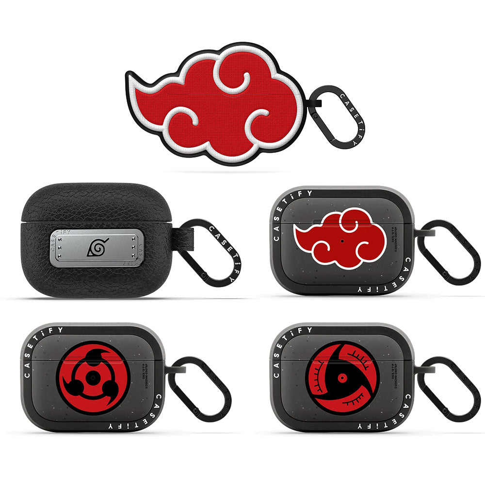Étui pour écouteurs intra-auriculaires Fire Shadow Ninja Akatsuki au modèle de nuage auspicieux – Pour une meilleure version de vous (casque audio)