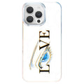 Jujutsu Kaisen Satoru Gojo LOVE Gradient Phone Case, Iridescent Hard Shell Cover