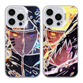 Coque de téléphone antichoc en silicone Uchiha Sasuke pour iPhone