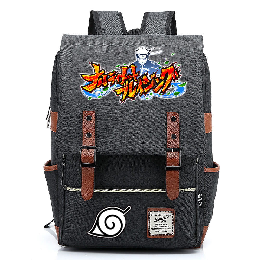 Le sac à dos Fire Shadow Ninja, élégant et pratique, porteur du rêve ninja