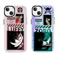 Coque de téléphone Luffy/Zoro/Shanks en silicone antichoc pour iPhone