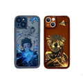 Coque de téléphone anti-collision en silicone exquise tendance Tanjirou/Zenitsu Apple