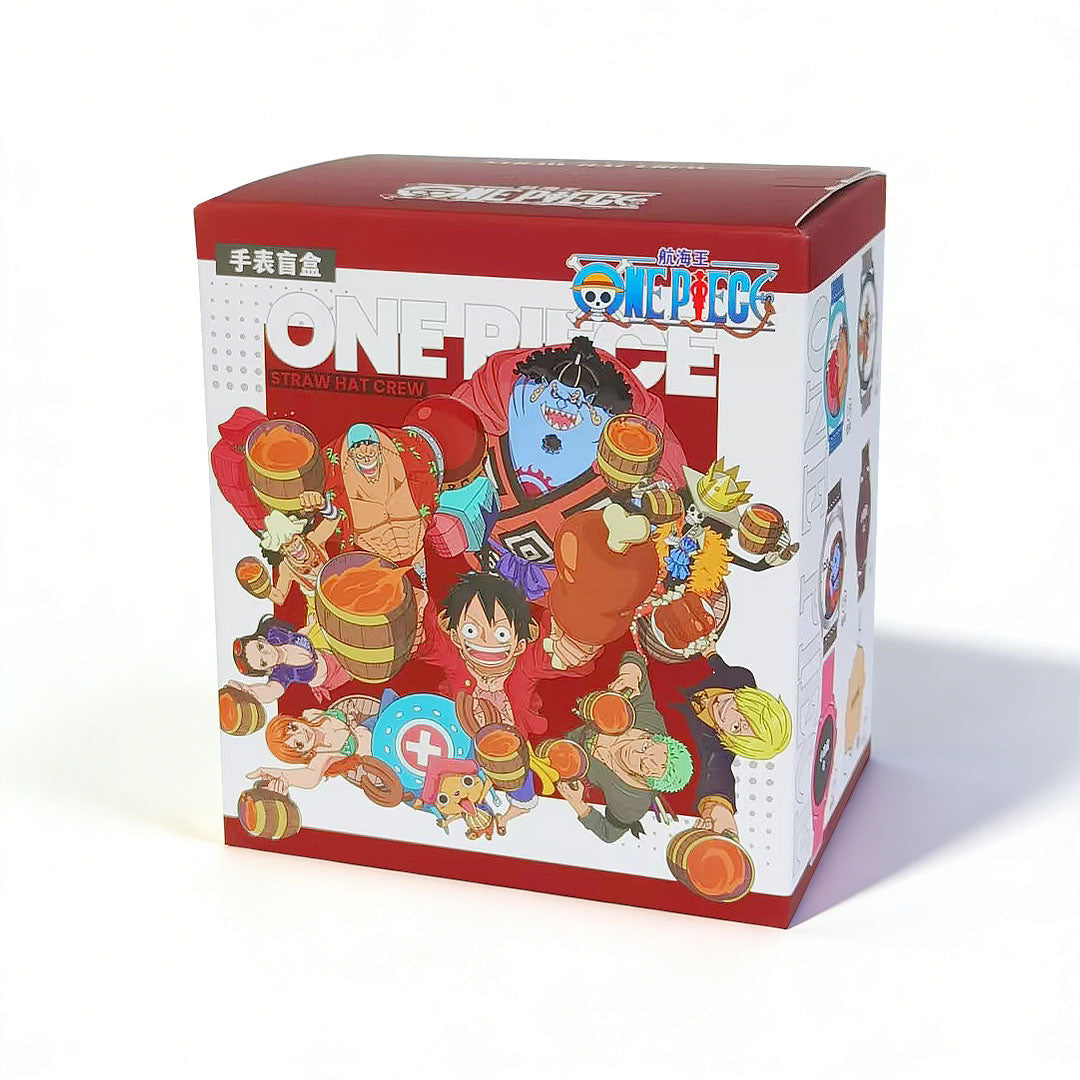 Montre Animée ONE PIECE Blind Box | Montre-Bracelet à Quartz Mystère avec Personnage pour Fans