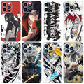 Film arrière de téléphone exquis Itachi/Jiraiya/Kakashi pour iPhone, motif personnalisé, protection HD