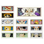 Décoration de cadre photo 3D des personnages Luffy/Ace/Zoro