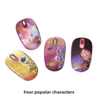 Souris sans fil 2,4 G Son Goku/Frieza/Whis/Beerus pour jeux de bureau