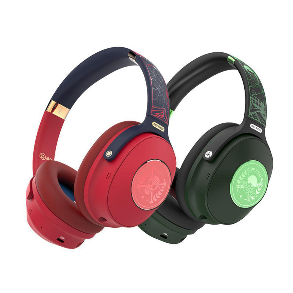 Casque Bluetooth à réduction de bruit Luffy/Zoro 20e anniversaire